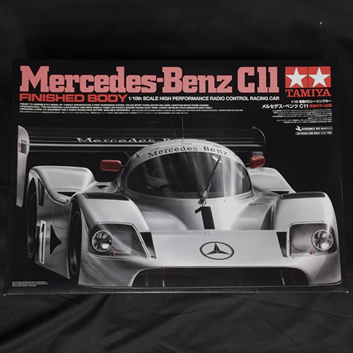 タミヤ 1:10 電動RCレーシングカー メルセデス・ベンツ C11 完成ボディ仕様